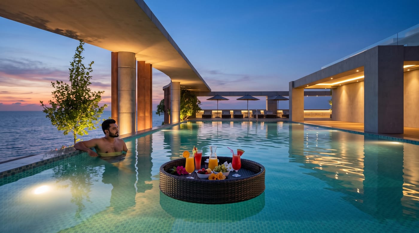 Rooftop Infinity Pool